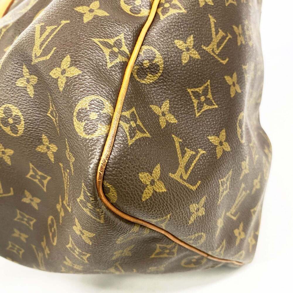 LOUIS VUITTON Brown Monogram Keepall 55 Boston Bag - Picture 7 of 14